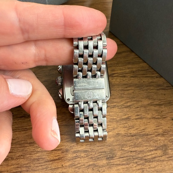 Michele Deco Diamond Watch – Stainless Steel - Picture 9 of 10